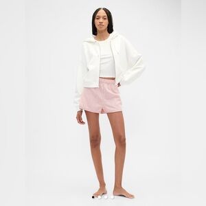 NWT GAP Factory Flannel PJ Shorts Family Red Stripe